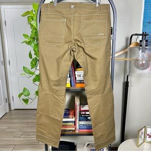 Kuhl Rydr Hiking Trail Backpacking Pants Men’s 38 X 34 - Dark Khaki - NWOT
